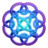 Purpleblue circleknot Icon